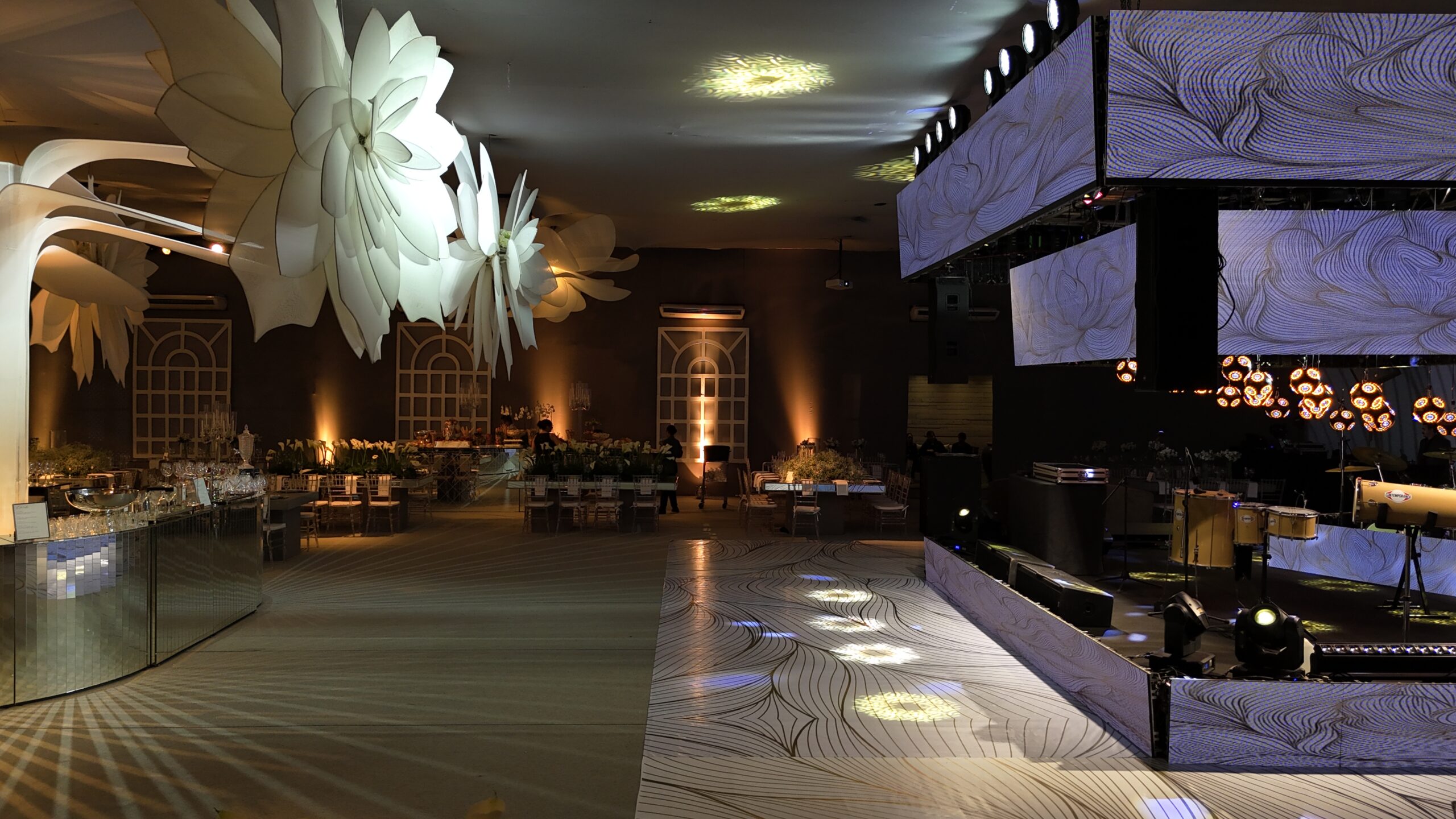 Painel de Led 360 para casamentos